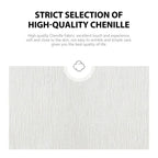 Chenille Swivel Soft Modern Upholstered Accent Chair (Set of 2)