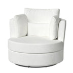 Chenille Swivel Soft Modern Upholstered Accent Chair (Set of 2)