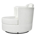 Chenille Swivel Soft Modern Upholstered Accent Chair (Set of 2)