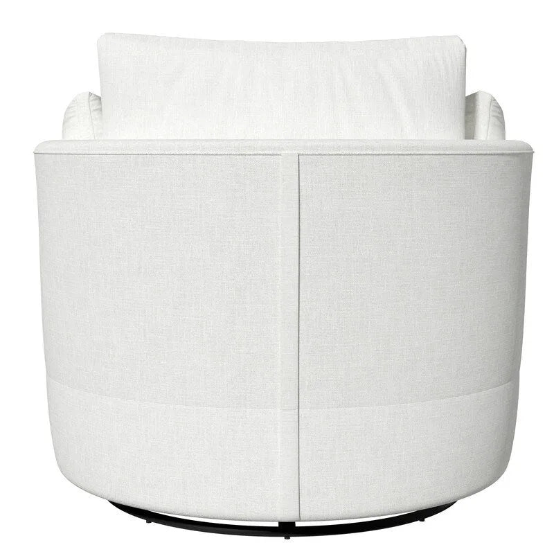 Chenille Swivel Soft Modern Upholstered Accent Chair (Set of 2)