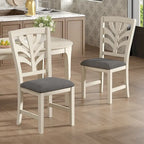 5/7 Piece Dining Table Set Consist of an Oval Dining Room Table