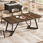 70.86-Inch Large Dining Table for 6-8, Modern Dining Room Table