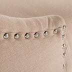 Dottie 26-inch Tufted Wing Back Counter Stool - Grey / Espresso (Set of 2) - 22.5 x 25 x 41 - 22.5 x 25 x 41