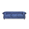 Parksley Tufted Velvet Chesterfield Sofa by
