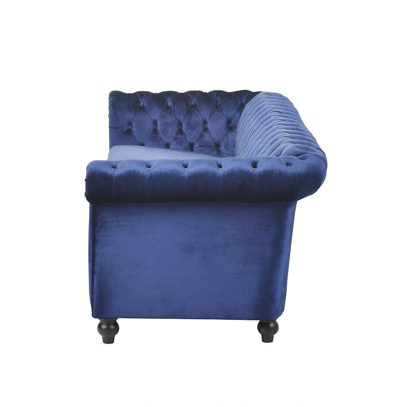 Parksley Tufted Velvet Chesterfield Sofa by