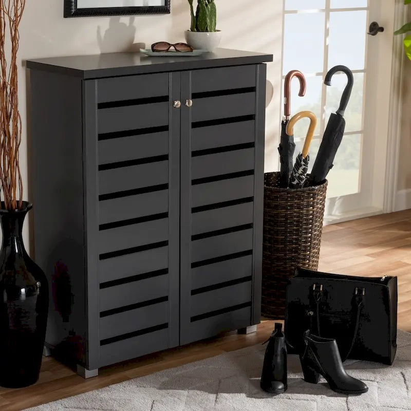 Contemporary Shoe Storage Cabinet