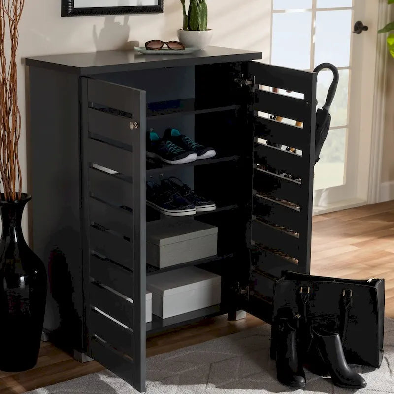 Contemporary Shoe Storage Cabinet