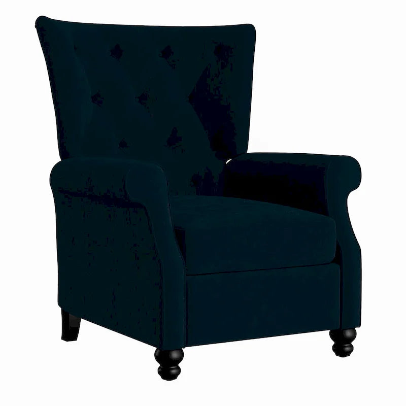 Plush Pushback Recliner Chairs (Set of 2)