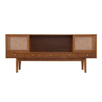 Mid-century Modern TV Stand Media Console for TV's up to 68
