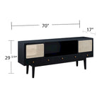 Mid-century Modern TV Stand Media Console for TV's up to 68