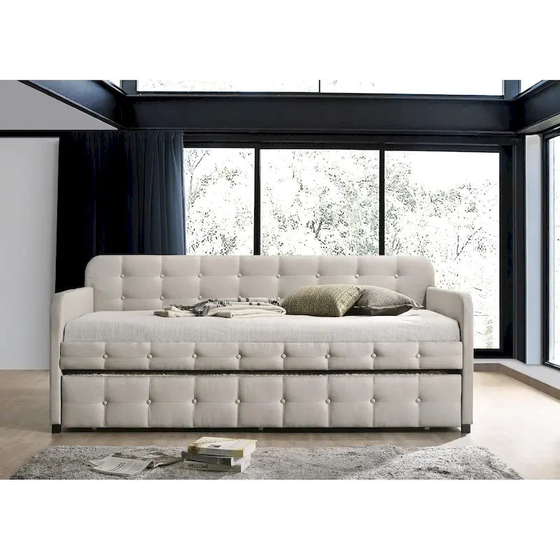 Fulham Upholstered Daybed with Trundle