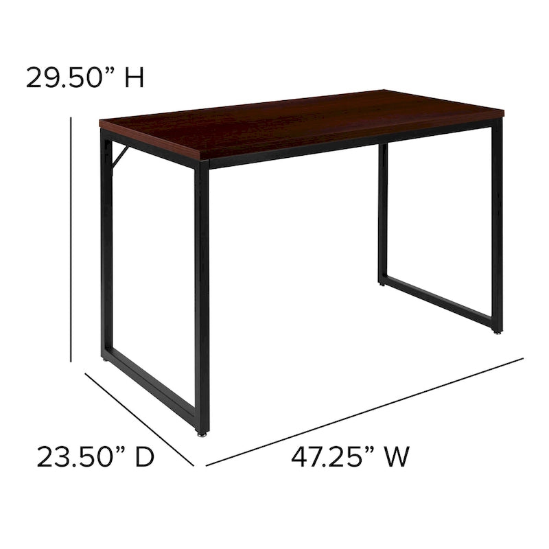 Commercial Grade Industrial Style Office Desk - 47 Length