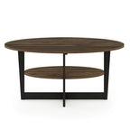 Furinno JAYA Oval Coffee Table