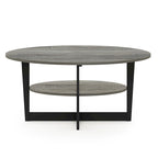 Furinno JAYA Oval Coffee Table