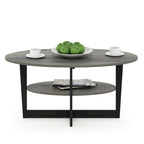 Furinno JAYA Oval Coffee Table