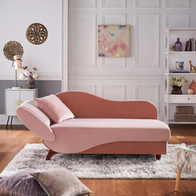 Aideen 2-tone Storage Chaise by