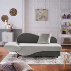 Aideen 2-tone Storage Chaise by