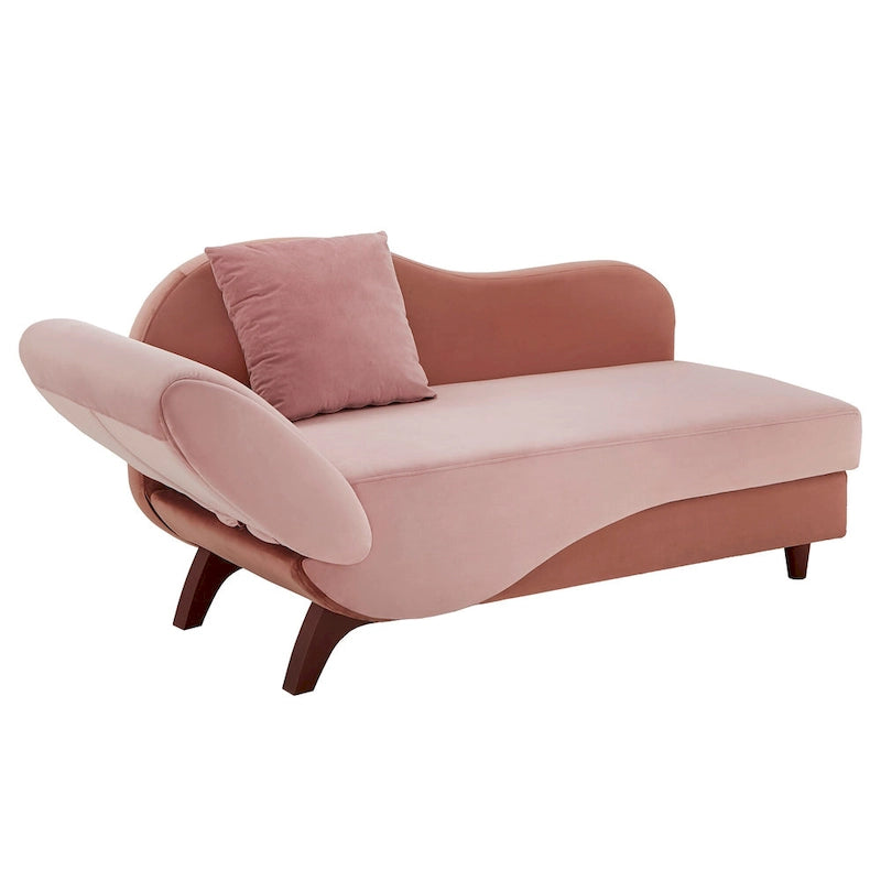 Aideen 2-tone Storage Chaise by