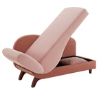 Aideen 2-tone Storage Chaise by