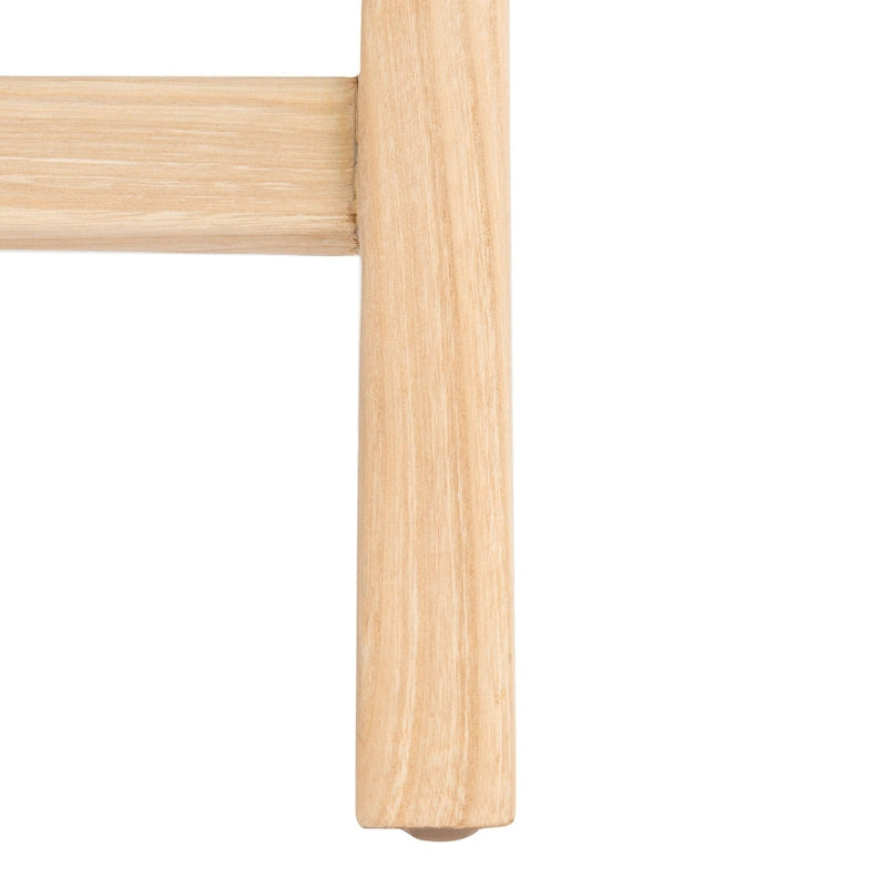 SAFAVIEH Theodora Leather Woven Accent Chair - 25.2 W x 31.5 L x 26.8 H - 25Wx31Dx27H