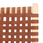 SAFAVIEH Theodora Leather Woven Accent Chair - 25.2 W x 31.5 L x 26.8 H - 25Wx31Dx27H