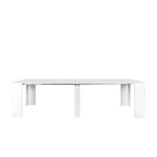 Wood Multifunctional Extendable Dining Table