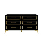 CraftPorch Contemporary Dresser with 6 Drawers