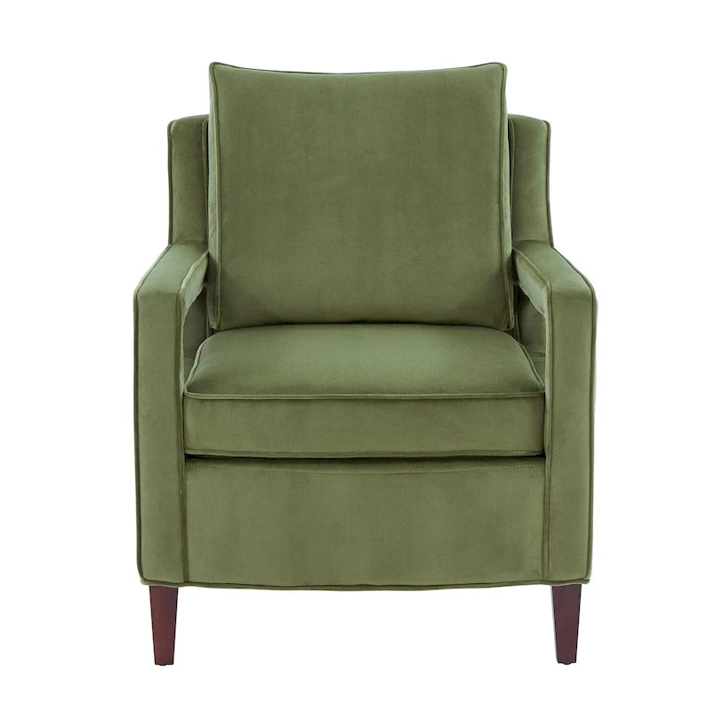 Velvet Accent Arm Chair