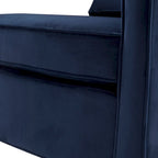 Velvet Accent Arm Chair