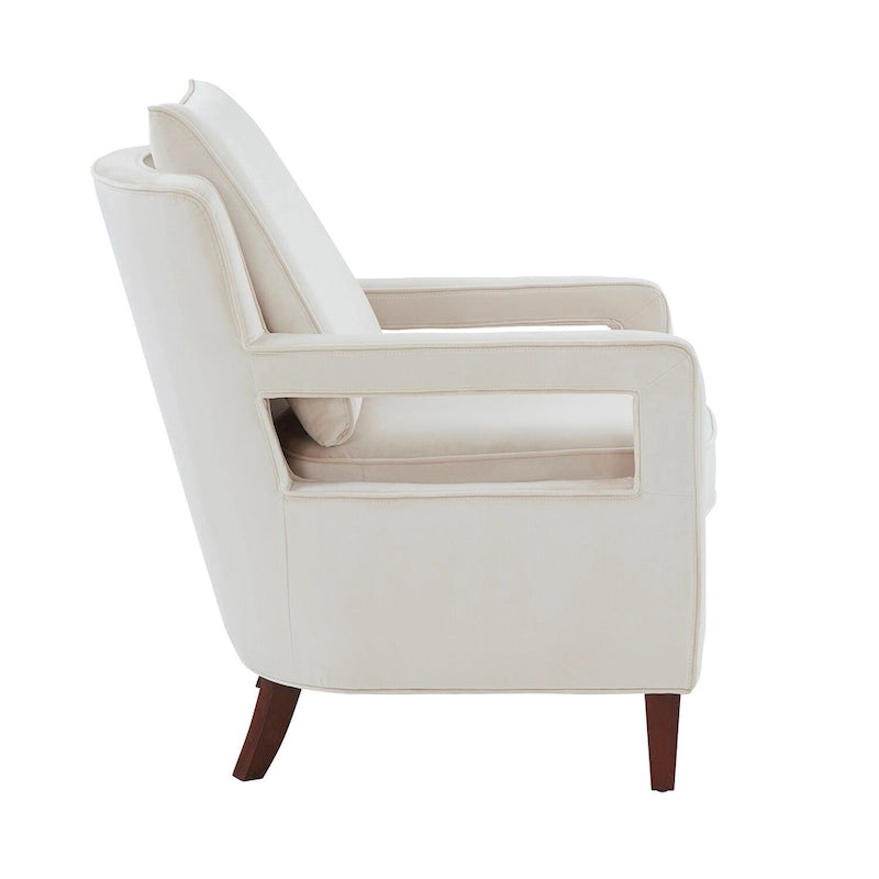 Velvet Accent Arm Chair