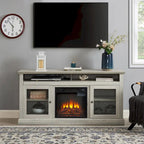 TV Stand With Insert 18 Fireplace