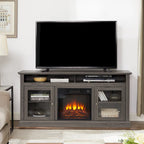 TV Stand With Insert 18 Fireplace