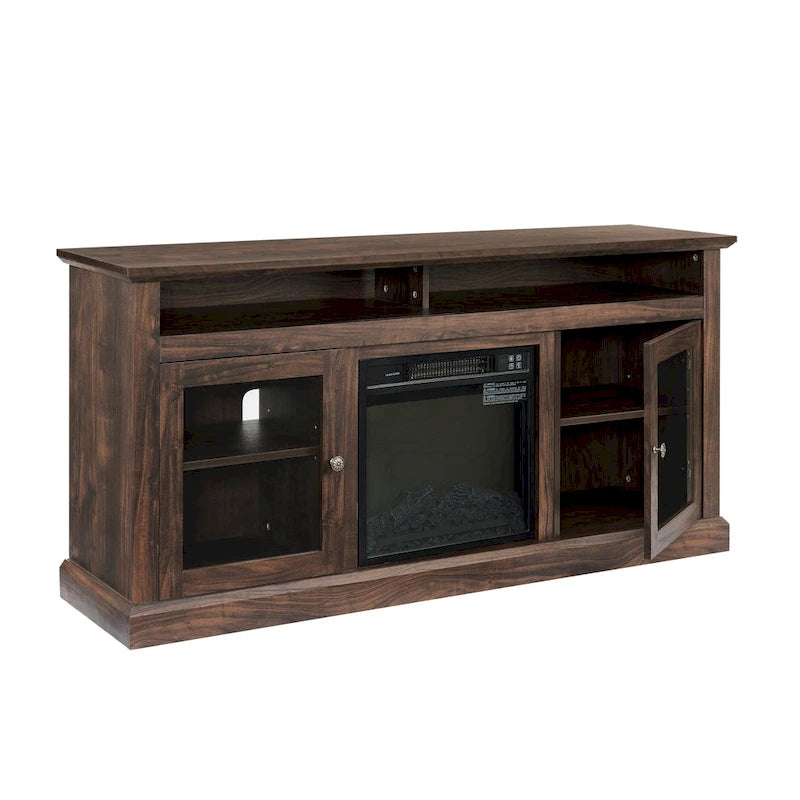 TV Stand With Insert 18 Fireplace
